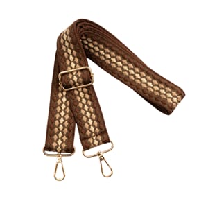 KOMMER FEB - VH2010 Skulderreim Brun/beige 130cm 2778