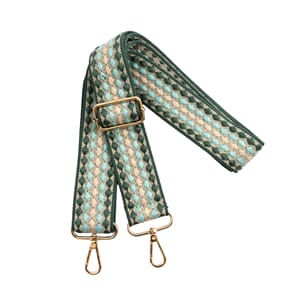 KOMMER FEB - VH2011 Skulderreim Grønn/beige 130cm 2785