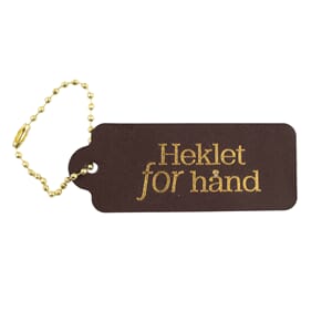 VP108 Skinnmerke Brun Heklet for hånd 8664