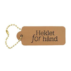 VP116 Skinnmerke Lysbrun Heklet for hånd 8749