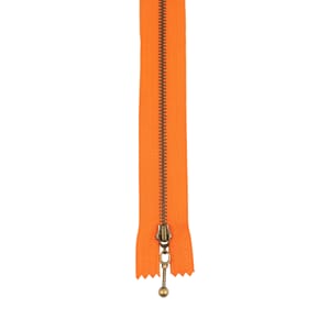 ZI271 Glidelås 18cm 5mm Oransje 1481