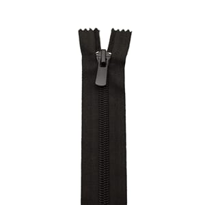 ZI301 Glidelås 12cm 5mm Sort 5997