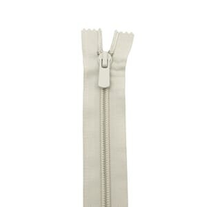 ZI310 Glidelås 35cm 5mm Lysgrå 6086